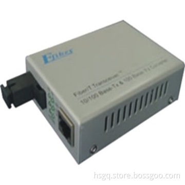 10/100Base Single Mode Simplex Fiber Media Converter